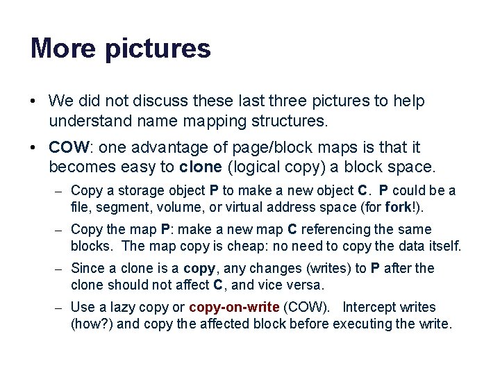 More pictures • We did not discuss these last three pictures to help understand More pictures • We did not discuss these last three pictures to help understand