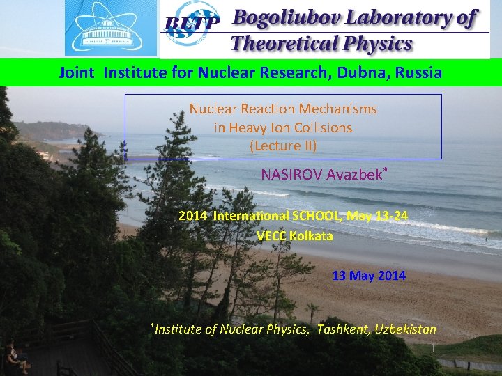 Joint Institute for Nuclear Research, Dubna, Russia Nuclear Reaction Mechanisms in Heavy Ion Collisions