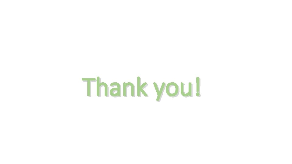 Thank you! 