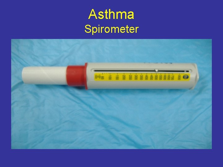 Asthma Spirometer 