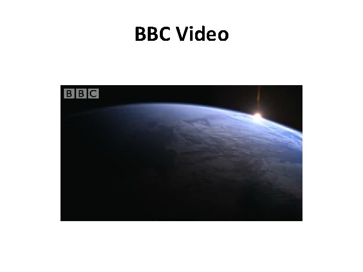 BBC Video 