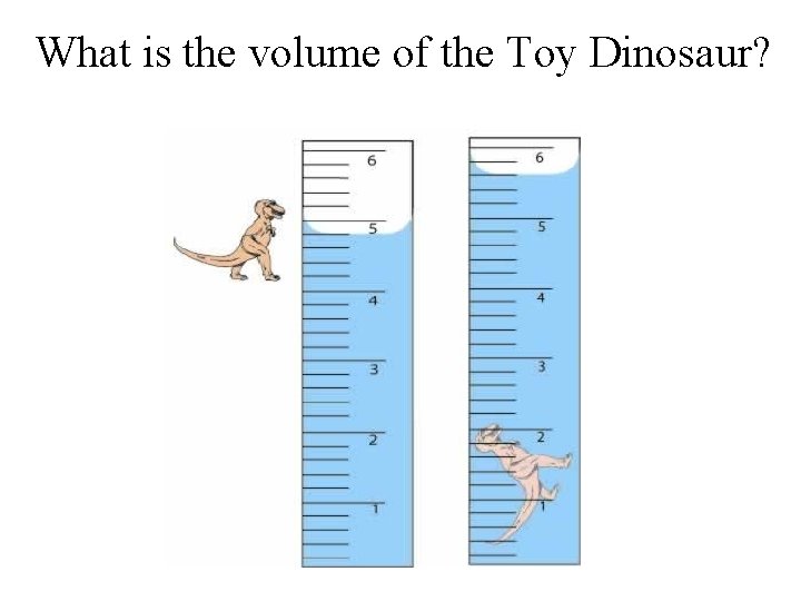What is the volume of the Toy Dinosaur? 