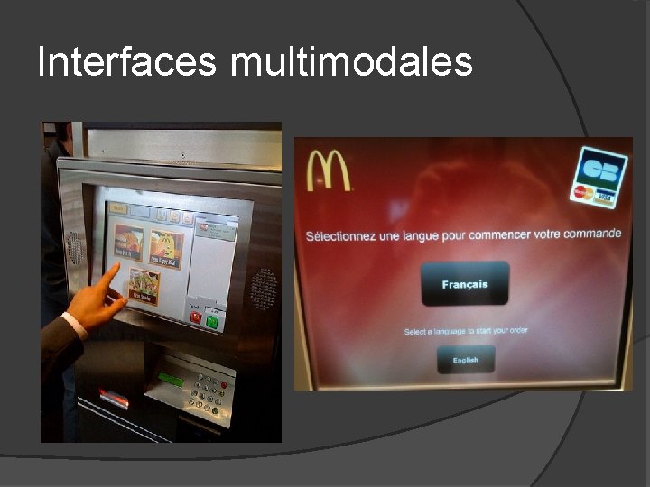 Interfaces multimodales 