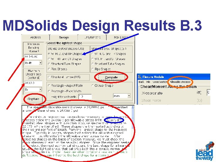 MDSolids Design Results B. 3 