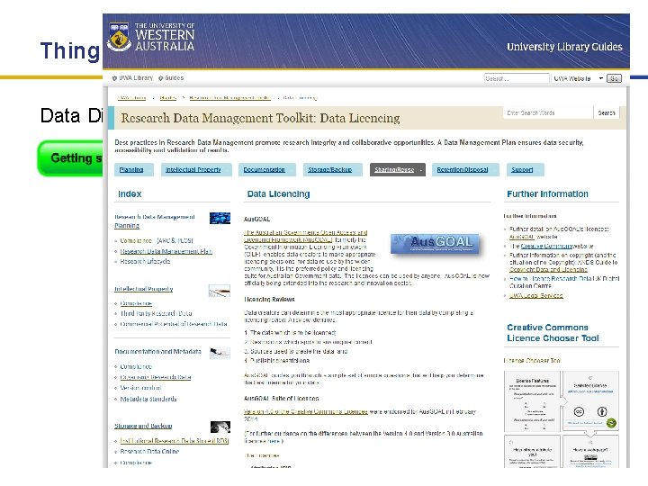 Thing 4 Data Discovery Thing 4 Data Discovery