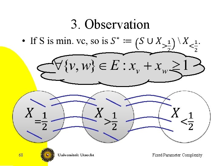 3. Observation • 68 Fixed Parameter Complexity 
