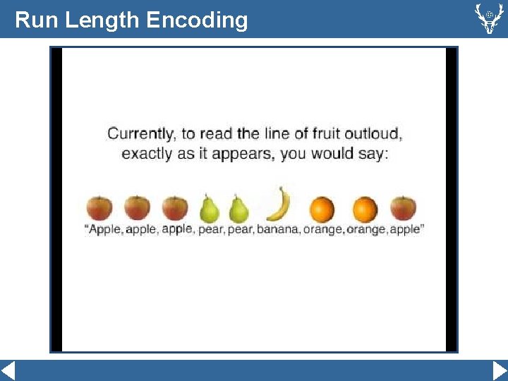 Run Length Encoding 