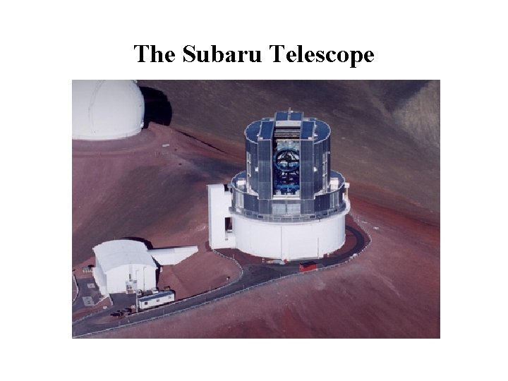 The Subaru Telescope 