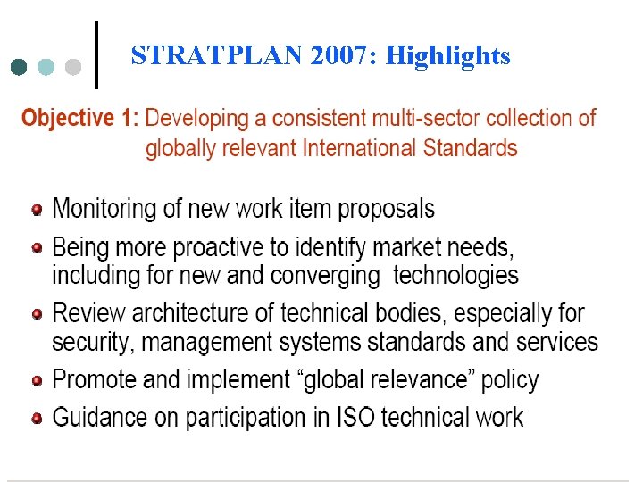 STRATPLAN 2007: Highlights STRATPLAN 2007: Highlights