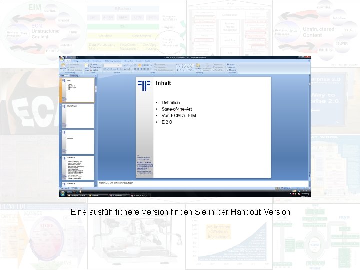 EIM Update und Trends 2010 Dr. Ulrich Kampffmeyer PROJECT CONSULT Unternehmensberatung Dr. Ulrich Kampffmeyer