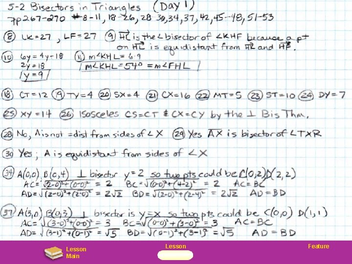 Geometry Lesson Main Lesson Feature 