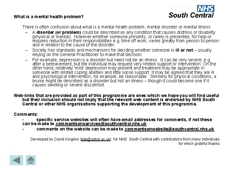 What is a mental health problem? There is often confusion about what is a