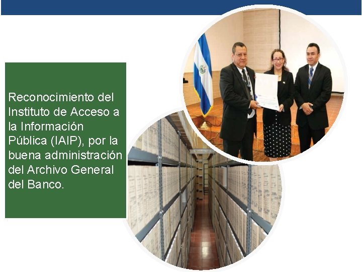 Reconocimiento del Instituto de Acceso a la Información Pública (IAIP), por la buena administración