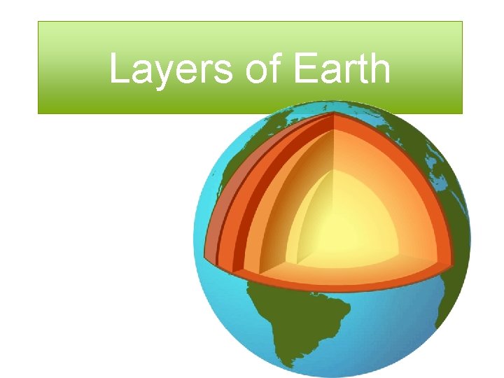 Layers of Earth 