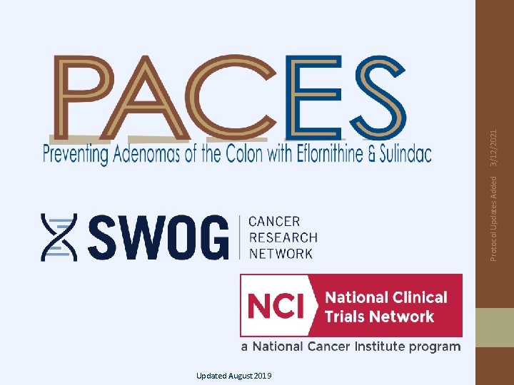 Updated August 2019 Protocol Updates Added 3/12/2021 