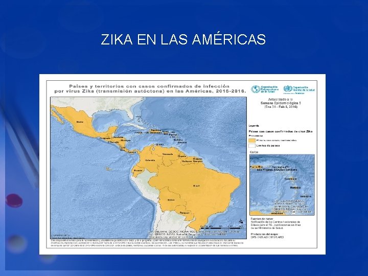 ZIKA EN LAS AMÉRICAS 