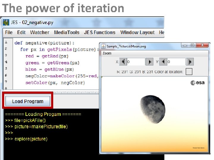 The power of iteration The power of iteration