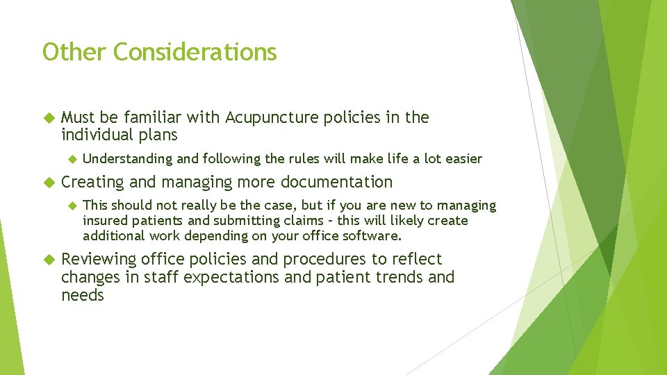 Acupuncture Coverage Overview Florida Medicaid Managed Care Plans