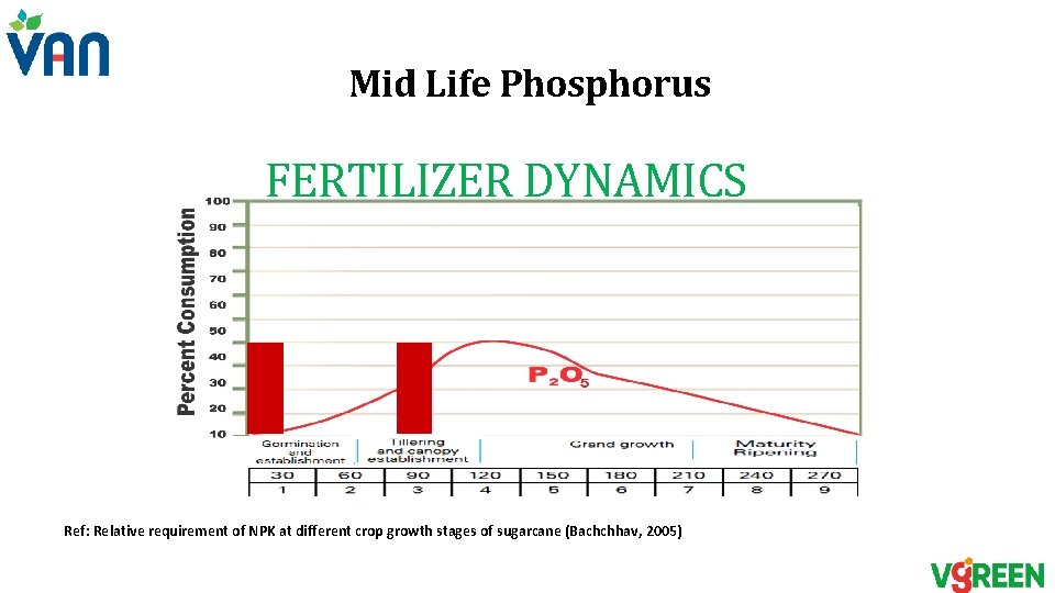 Mid Life Phosphorus FERTILIZER DYNAMICS Ref: Relative requirement of NPK at different crop growth Mid Life Phosphorus FERTILIZER DYNAMICS Ref: Relative requirement of NPK at different crop growth