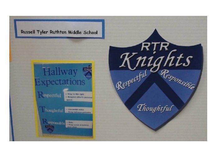Example of russel tyler Ruthton Middel school hallways expectations 