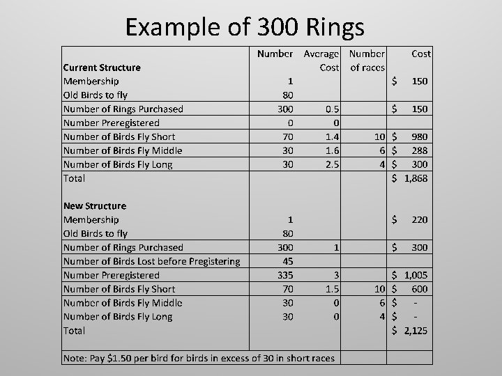 Example of 300 Rings Example of 300 Rings