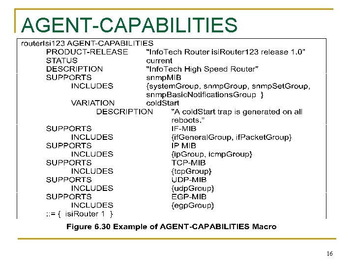 AGENT-CAPABILITIES 16 