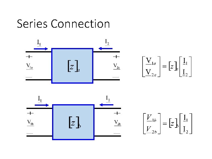 Series Connection 