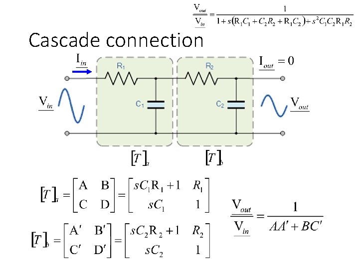 Cascade connection 