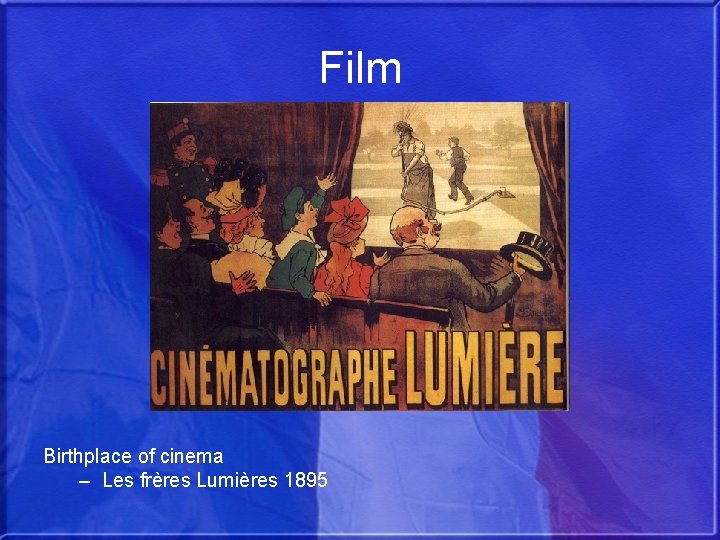 Film Birthplace of cinema – Les frères Lumières 1895 