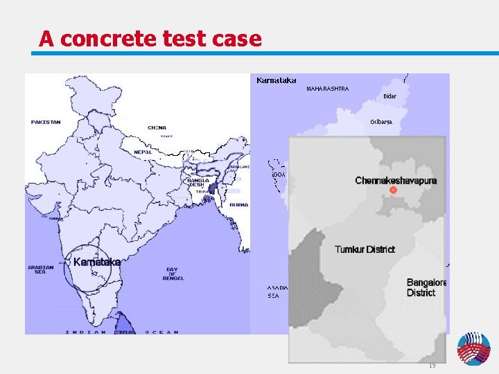 A concrete test case 19 A concrete test case 19