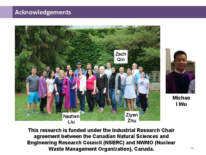 Acknowledgements Zach Qin Nazhe n Liu Nazhen Liu Zach Qin Michae l Wu Ziyan Acknowledgements Zach Qin Nazhe n Liu Nazhen Liu Zach Qin Michae l Wu Ziyan