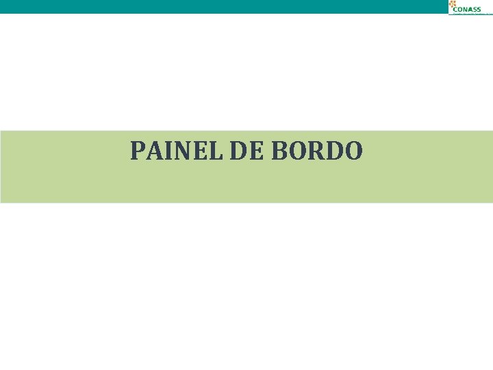 PAINEL DE BORDO 