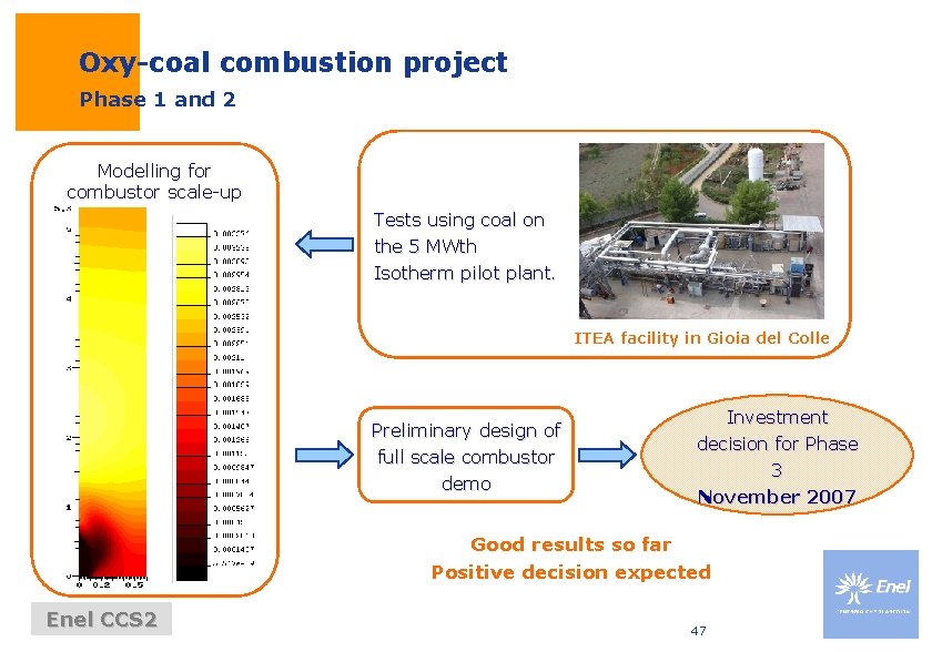 Oxy-coal combustion project Phase 1 and 2 Modelling for combustor scale-up Tests using coal Oxy-coal combustion project Phase 1 and 2 Modelling for combustor scale-up Tests using coal