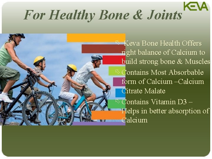 For Healthy Bone & Joints õ Keva Bone Health Offers right balance of Calcium