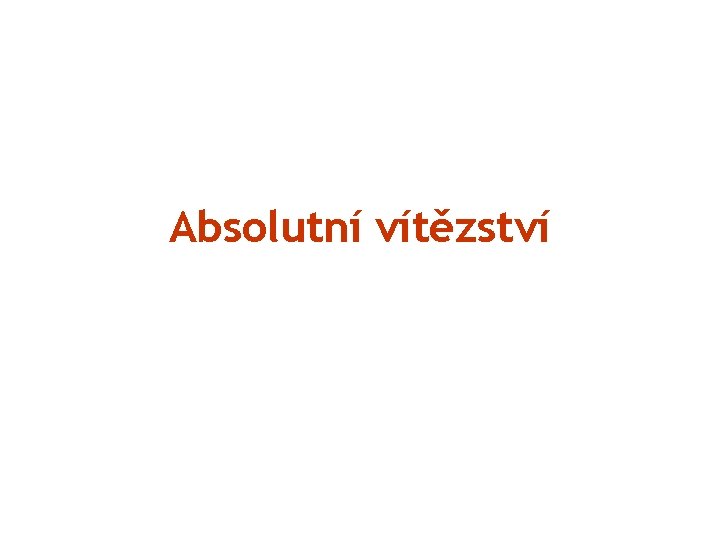 Absolutní vítězství 