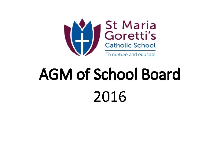 AGM of School Board 2016 