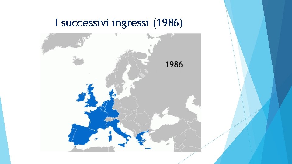 I successivi ingressi (1986) 