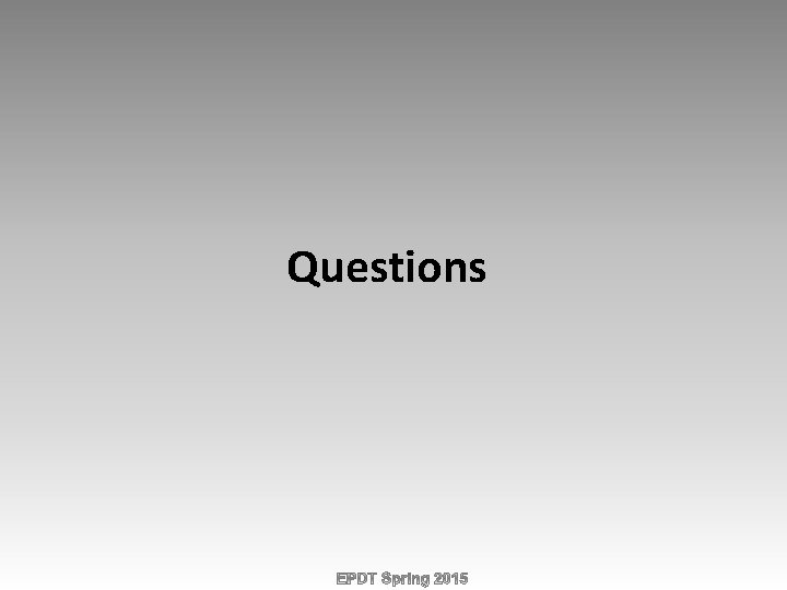 Questions 
