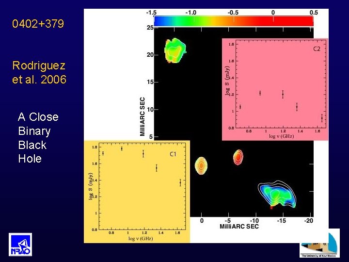 0402+379 Rodriguez et al. 2006 A Close Binary Black Hole 
