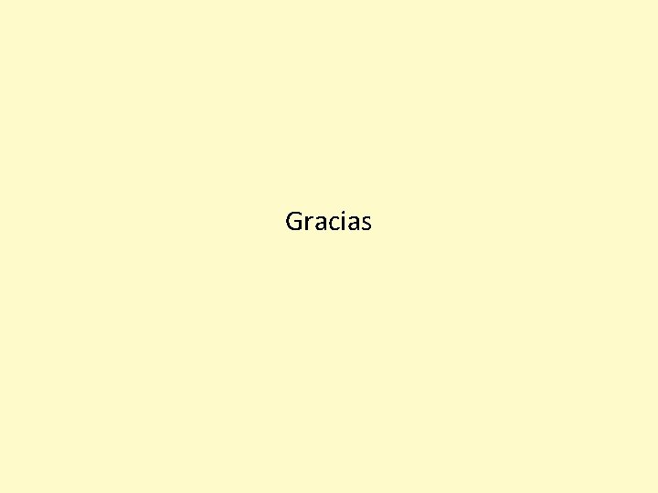Gracias 