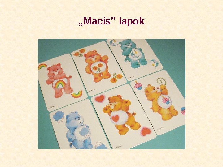 „Macis” lapok 