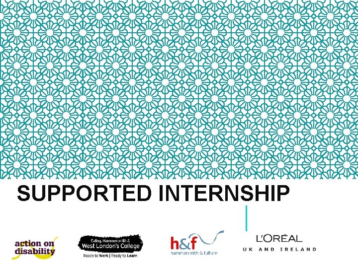 SUPPORTED INTERNSHIP 