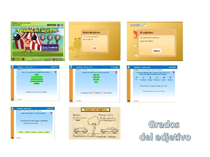 Grados del adjetivo 