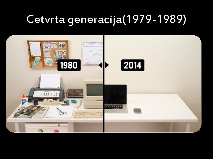 Cetvrta generacija(1979 -1989) 