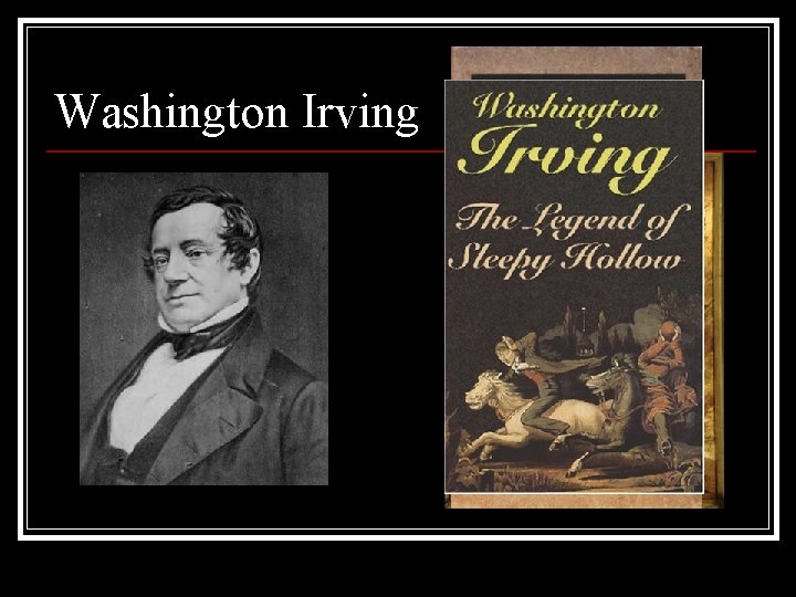 Washington Irving 