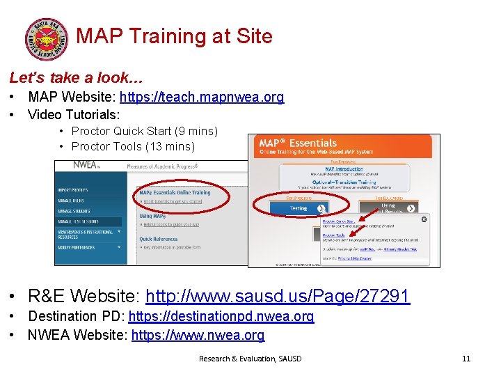 MAP Training at Site Let’s take a look… • MAP Website: https: //teach. mapnwea. MAP Training at Site Let’s take a look… • MAP Website: https: //teach. mapnwea.