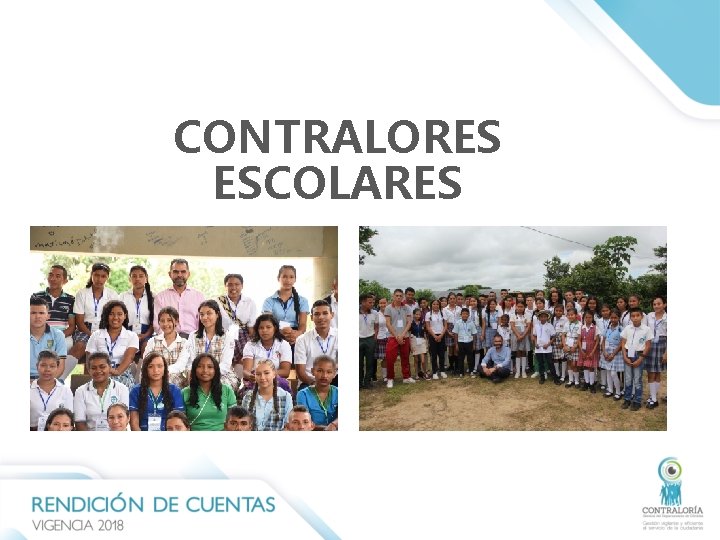CONTRALORES ESCOLARES CONTRALORES ESCOLARES