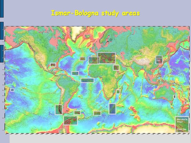 Ismar-Bologna study areas 