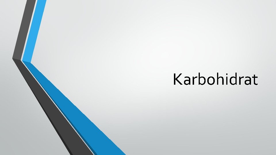 Karbohidrat 