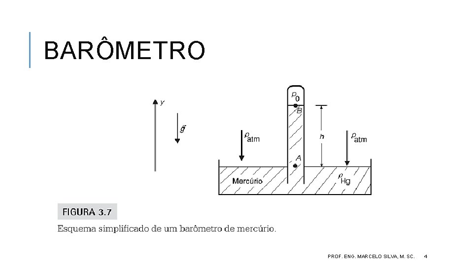 BARÔMETRO PROF. ENG. MARCELO SILVA, M. SC. 4 